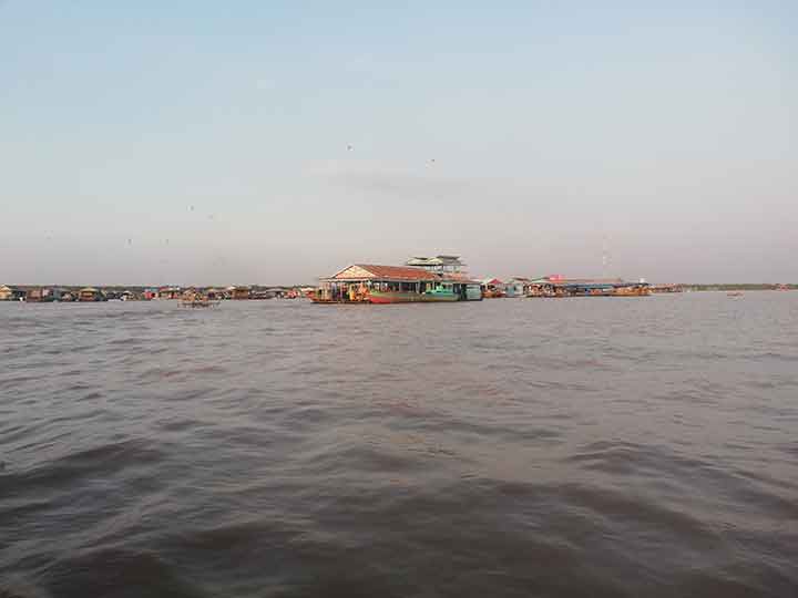 Beautiful view of Tonle Sap Lake