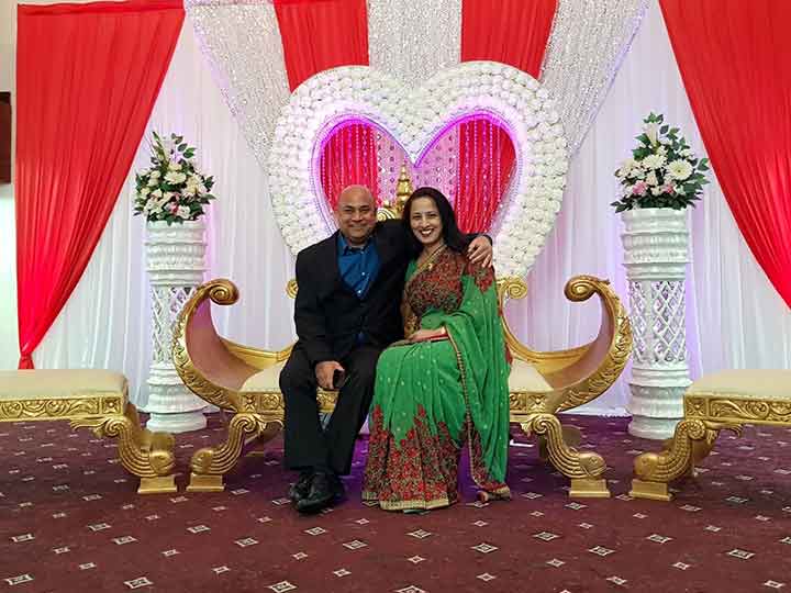 Deputy Mayor Cllr. Jyotsna Islam with her husband Cllr Sham Islam