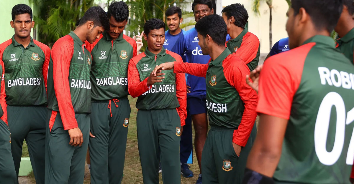 Defending champions Bangladesh Under 19s