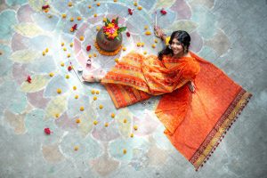 Durga Puja makeover suits with dresses