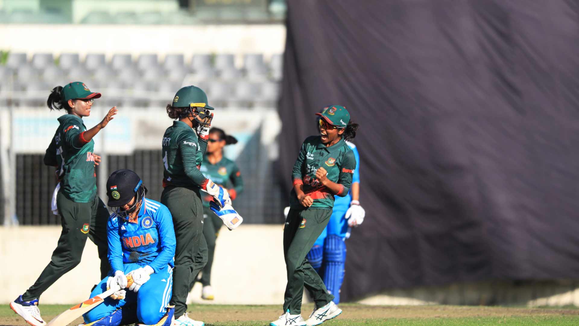 India-Bangladesh series tied.