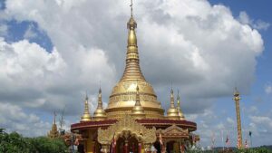The Golden Temple in Bandarban