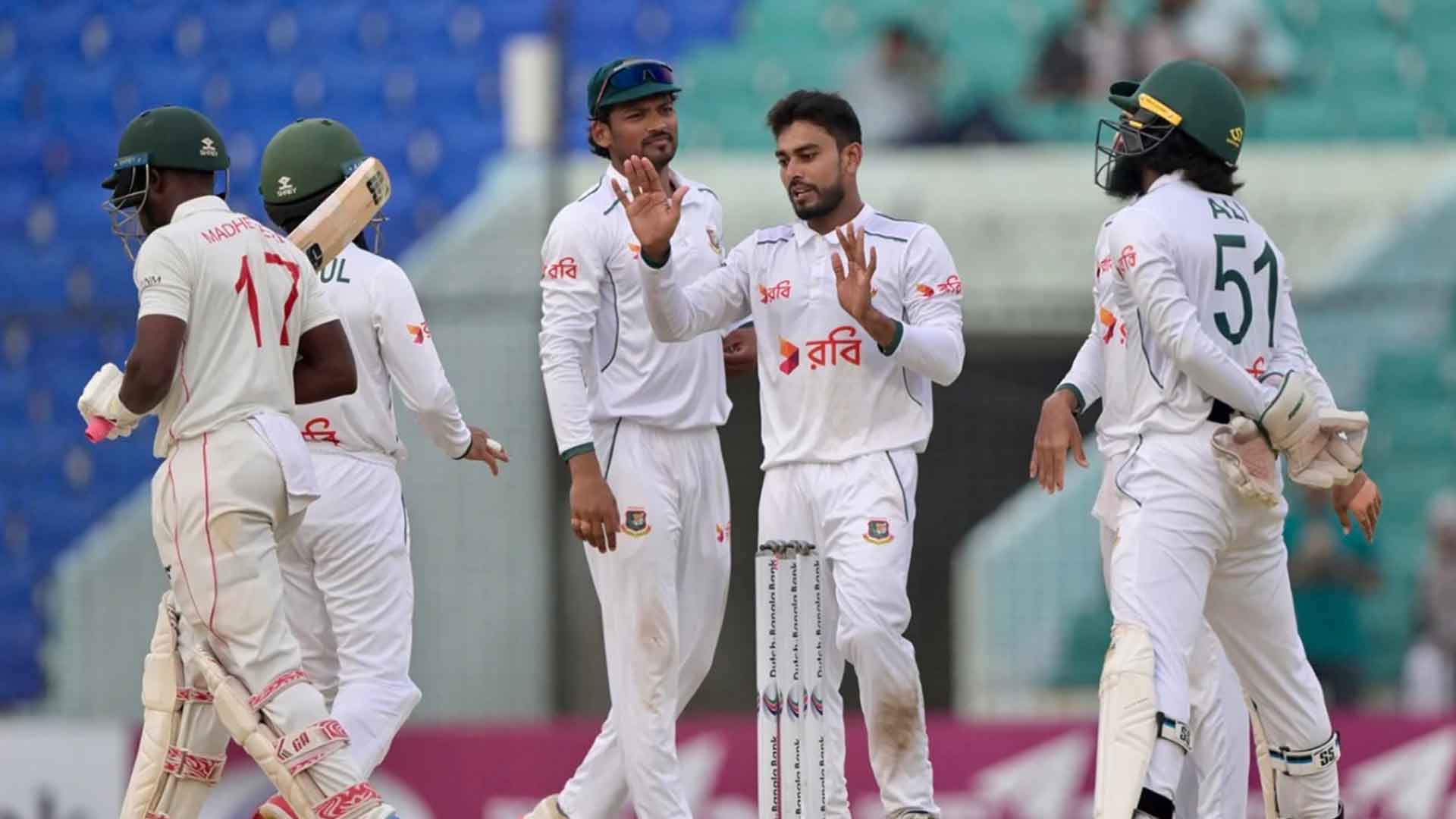 Tigers crush Zimbabwe in Chattogram Test, Shanto credits team effort